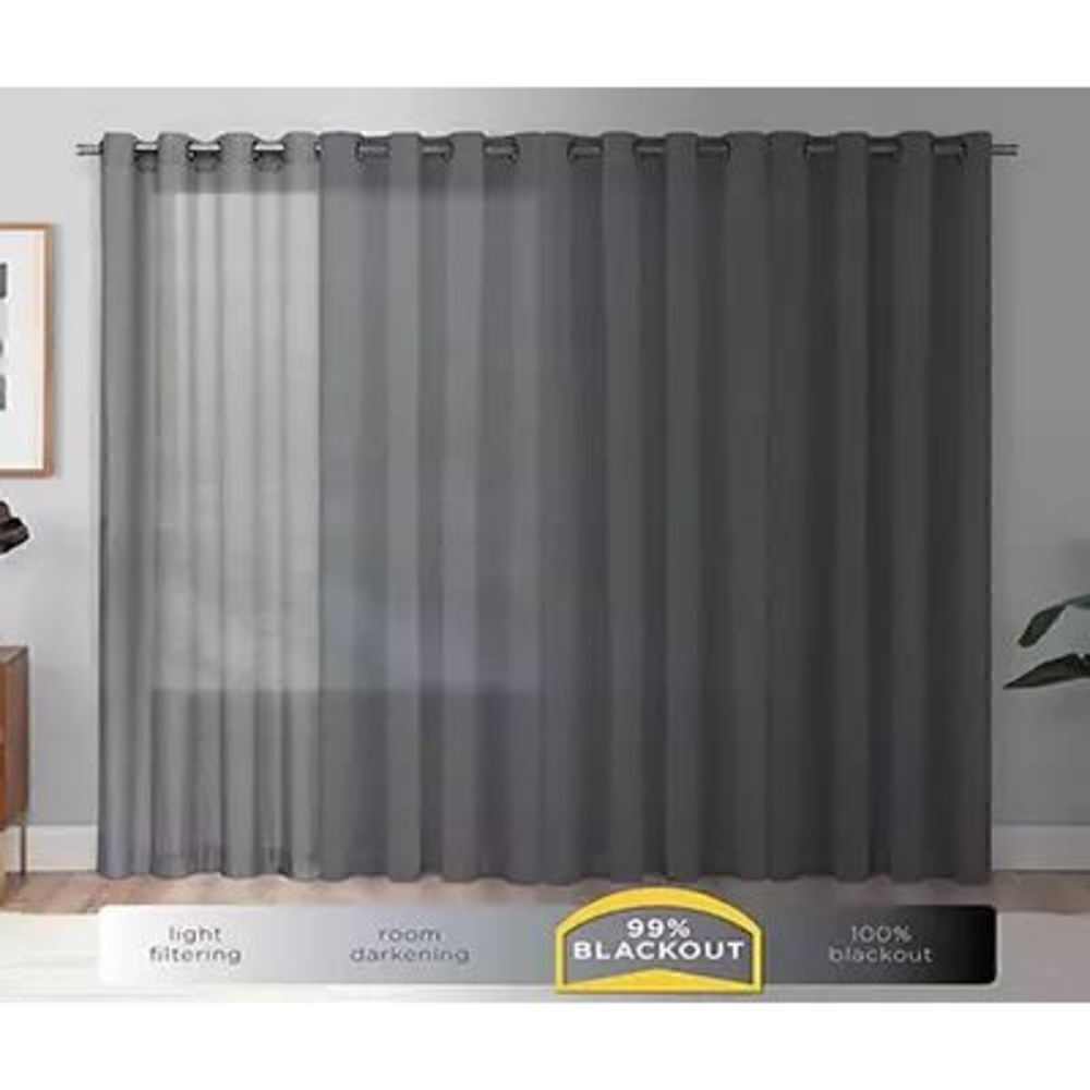NEW!! Eclipse Hazel Geo Harbor Blackout Grommet Curtain Panel Geometric - Picture 8 of 15
